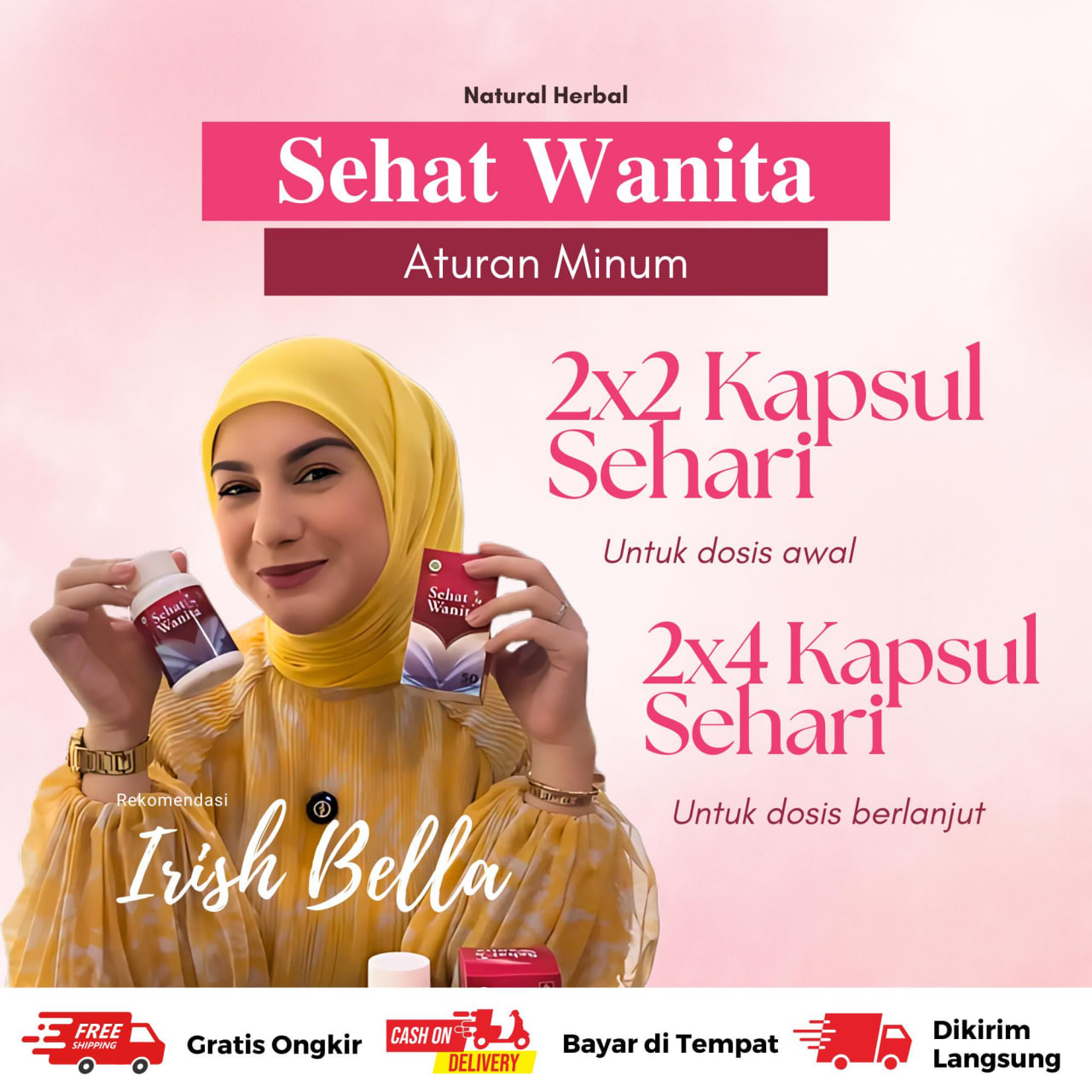 Sehat Wanita Suplemen Kesehatan Wanita BPOM dan Halal MUI Untuk Membantu Mengatasi Penebalan Dinding Rahim Tersumbat Polip Rahim Pendarahan Masalah Gangguan Dll 2