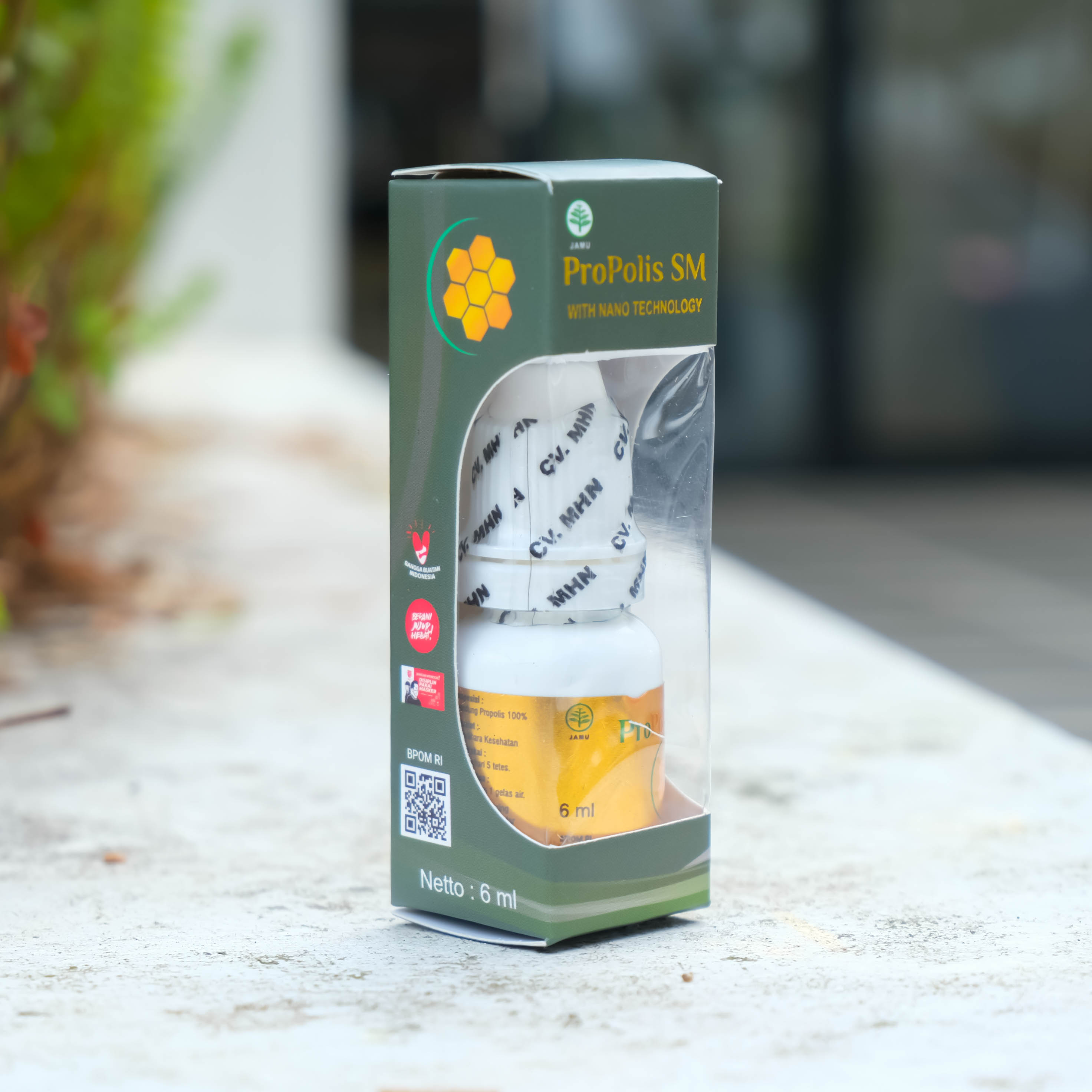 Propolis Sm Original Untuk Tetes Telinga Bernanah Berdarah Berdengung Berair Gatal Ear Kotoran Isi 6ml BPOM Halal MUI 4